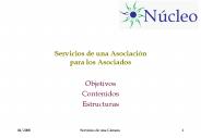 Servicios de una Asociaci
