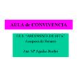AULA de CONVIVENCIA PowerPoint PPT Presentation