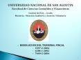 RESOLUCION DEL TRIBUNAL FISCAL PowerPoint PPT Presentation