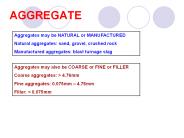 AGGREGATE