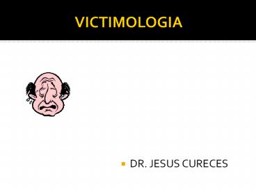 VICTIMOLOGIA