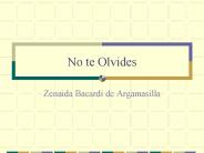 No te Olvides