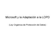 Microsoft y la Adaptaci