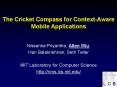 The Cricket Compass for Context-Aware Mobile Applications PowerPoint PPT Presentation