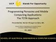 Programming Pervasive and Mobile Computing Applications: The TOTA Approach PowerPoint PPT Presentation