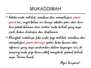 MUKADDIMAH