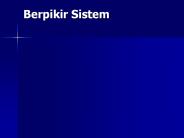 Berpikir Sistem