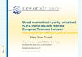Board nomination in partly- privatized SOEs: Some lessons from the European Telecoms Industry PowerPoint PPT Presentation