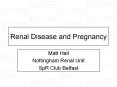 Renal Disease and Pregnancy PowerPoint PPT Presentation
