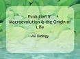 Evolution V: Macroevolution PowerPoint PPT Presentation