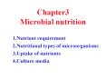 Chapter3  Microbial nutrition PowerPoint PPT Presentation