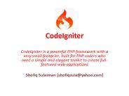 CodeIgniter