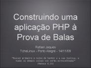 Construindo uma aplica