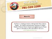 Delicious Pizza & Calzones in Malden