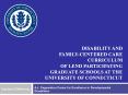 DISABILITY AND FAMILY-CENTERED CARE CURRICULUM OF LEND PARTICIPATING GRADUATE SCHOOLS AT THE UNIVERSITY OF CONNECTICUT PowerPoint PPT Presentation