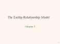 The Entity-Relationship Model PowerPoint PPT Presentation