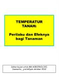 TEMPERATUR PowerPoint PPT Presentation