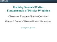 Halliday/Resnick/Walker Fundamentals of Physics 8th edition