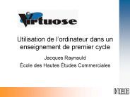 Utilisation de l