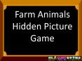 Farm Animals Hidden Picture Game PowerPoint PPT Presentation