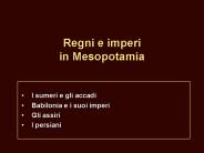 Regni e imperi in Mesopotamia