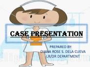 CASE PRESENTATION