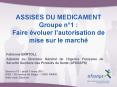 ASSISES DU MEDICAMENT Groupe n PowerPoint PPT Presentation