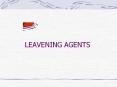 LEAVENING AGENTS PowerPoint PPT Presentation