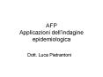 AFP Applicazioni dell PowerPoint PPT Presentation