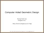 Computer Aided Geometric Design