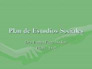 Plan de Estudios Sociales