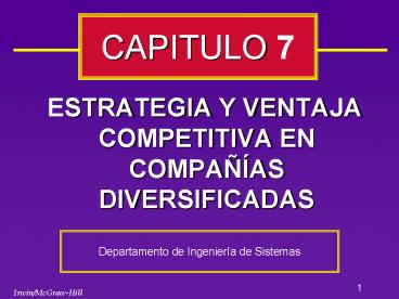 ESTRATEGIA Y VENTAJA COMPETITIVA EN COMPA