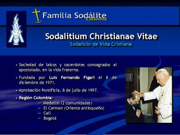 Sodalitium Christianae Vitae