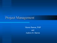 Project Management