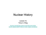 Nuclear History