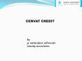 CENVAT CREDIT PowerPoint PPT Presentation