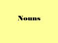 Nouns PowerPoint PPT Presentation