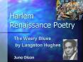 Harlem Renaissance Poetry PowerPoint PPT Presentation