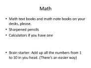 Math
