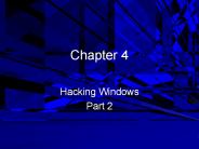 Hacking Windows