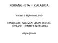 NDRANGHETA in CALABRIA PowerPoint PPT Presentation