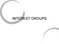 INTEREST GROUPS PowerPoint PPT Presentation