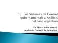 1.  Los Sistemas de Control gubernamentales. An PowerPoint PPT Presentation
