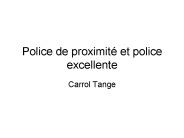 Police de proximit