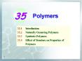 Polymers PowerPoint PPT Presentation