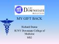 MY GIFT BACK PowerPoint PPT Presentation