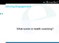 Driving Engagement PowerPoint PPT Presentation