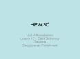 HPW 3C PowerPoint PPT Presentation