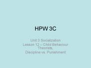 HPW 3C