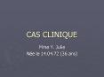 CAS CLINIQUE PowerPoint PPT Presentation